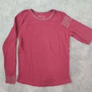 Pact long sleeve waffle shirt